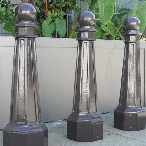 Borne de protection - OCTOGONAL - CANTERBURY DESIGNS - amovible / en fonte / en fonte d'aluminium