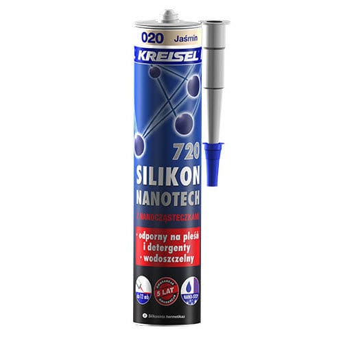 Mastic élastique - SILIKON NANOTECH 720 - Kreisel - à base de résine de silicone / pour étanchéité