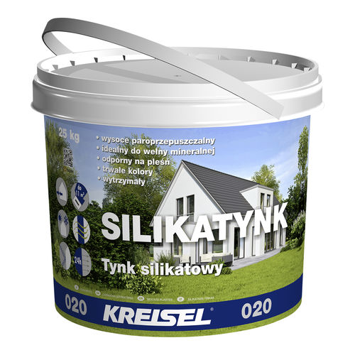 Enduit de finition - SILIKATYNK 020 - Kreisel - d'intérieur / d'extérieur / pour mur