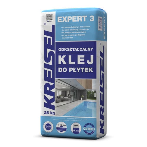 Ciment colle pour carrelage - EXPERT 3 - Kreisel - pour revêtement mural / pour sol