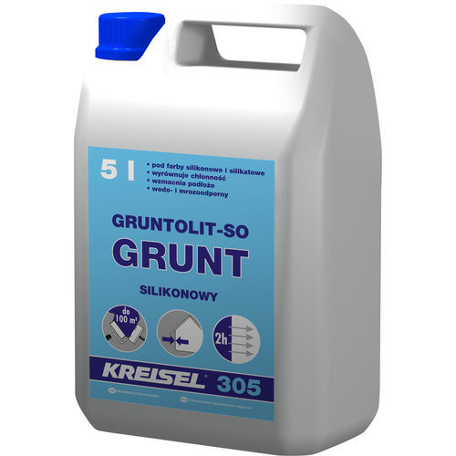 Primaire peint - GRUNTOLIT-SO 305 - Kreisel - à base de résine acrylique / à base d'eau / polymère
