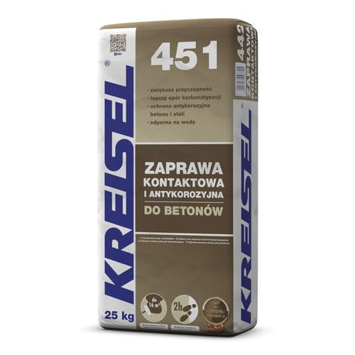 Mortier de réparation - ZAPRAWA 451 - Kreisel - d'étanchéité / de protection / anticorrosion