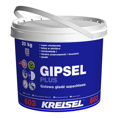 Enduit de lissage - GIPSEL PLUS 603 - Kreisel - de finition / de déshumidification / d'intérieur