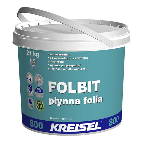 Système d'étanchéité liquide SEL de protection - FOLBIT 800 - Kreisel - isolant / pour pièce humide / en résine acrylique