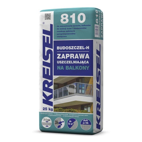 Imperméabilisant isolant - BUDOSZCZEL-H 810 - Kreisel - de terrasse / pour piscine / pour douche
