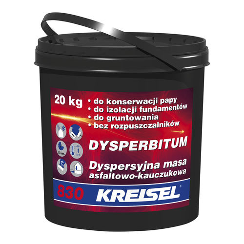 Imperméabilisant de protection - DYSPERBITUM 830 - Kreisel - isolant / pour bâtiments / pour toiture
