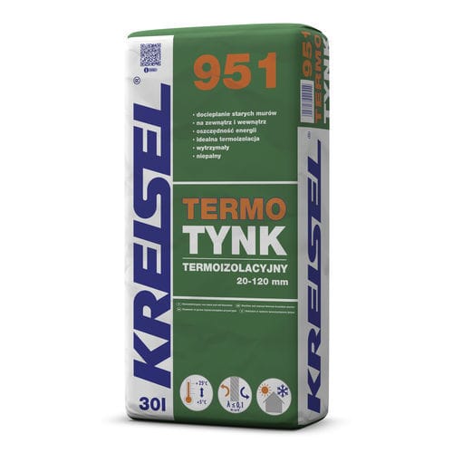 Enduit isolant - THERMO 951 - Kreisel - d'imperméabilisation / isolant thermique / pour rénovation
