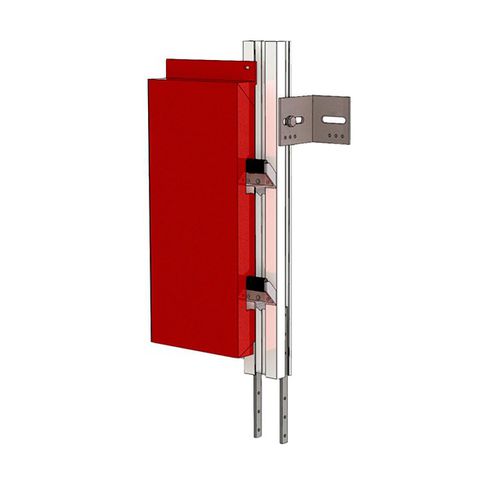 Système de fixation en acier - CONNEX® STANDARD - Cantori srl - aluminium / pour bardage de façade / pour extérieur