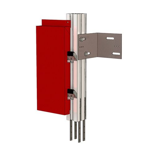 Système de fixation en acier - CONNEX® STRONG - Cantori srl - aluminium / pour bardage de façade / pour extérieur