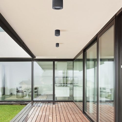 Plafonnier contemporain - SILOS 1203 - 9010 novantadieci - tubulaire / en céramique / à LED