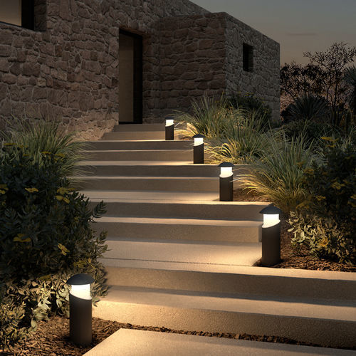 Borne d'éclairage de jardin - ALFIERE SMALL 1116A - 9010 novantadieci - contemporaine / en céramique / à LED