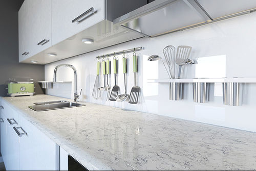 Plan de travail en pierre naturelle - ACACIA AC711 - Radianz - en quartz / de cuisine