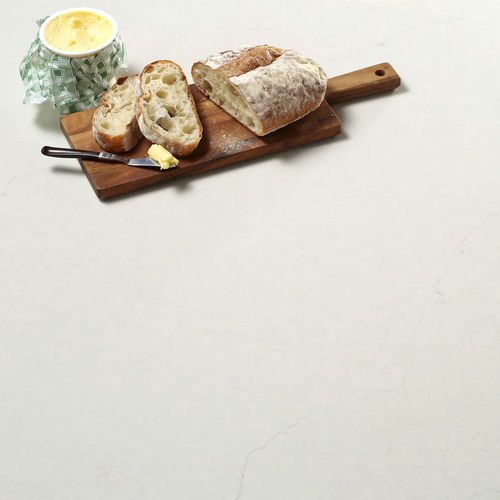 Plan de travail en pierre naturelle - NUVOLA NU744 - Radianz - en quartz / professionnel / de cuisine