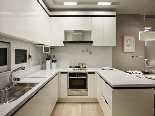 Plan de travail en pierre naturelle - MONT BLANC SNOW MS141 - Radianz - en quartz / en marbre / en granite