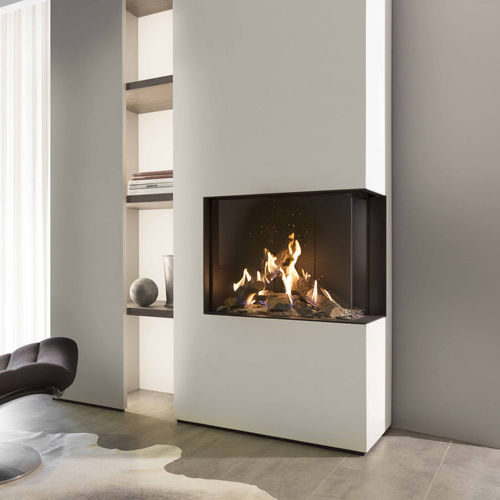 Cheminée à gaz - KALFIRE PRESTIGE GP65/55C - Bespoke Fireplace Designs - à encastrer / d'angle / à foyer fermé