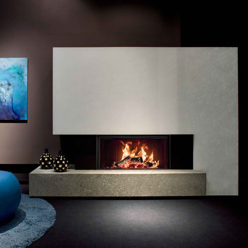 Cheminée à bois - KALFIRE HEAT PURE W105/47F - Bespoke Fireplace Designs - à encastrer / simple face / à foyer fermé