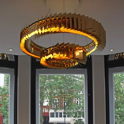 Lustre contemporain - NIVALA - cameron designhouse - en laiton / professionnel / à LED