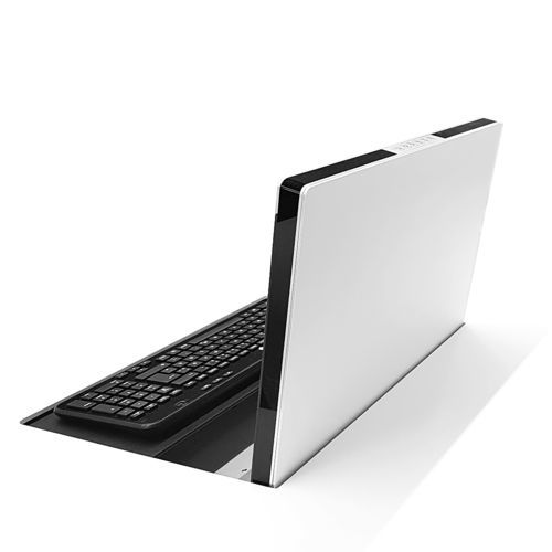 Moniteur rétractable - MODIS FLEX - ELEMENT ONE - LCD / couleur / à écran large