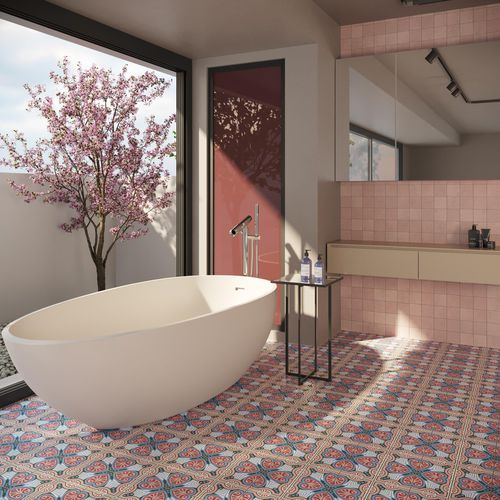 Carrelage en porcelaine - IRENE - REVOIR PARIS - mat / d'intérieur / de salle de bain