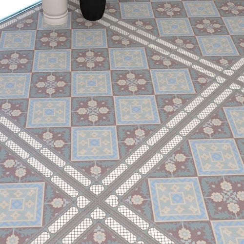 Carrelage en porcelaine - BEATRICE  - REVOIR PARIS - mat / d'intérieur / de salle de bain