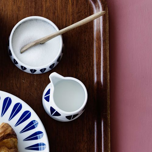 Sucrier en porcelaine - CLASSIC : LOTUS - lucie kaas
