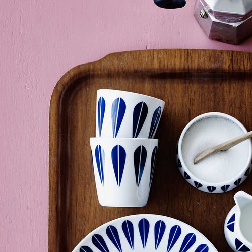 Tasse en porcelaine - CLASSIC : LOTUS - lucie kaas