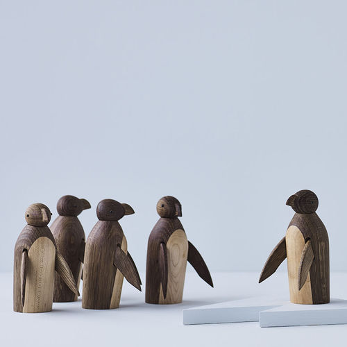 Sculpture en chêne - PENGUIN - lucie kaas