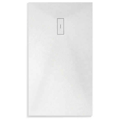 Receveur de douche rectangulaire - EVOLUTION - Nuovvo - à poser / extra plat / en résine