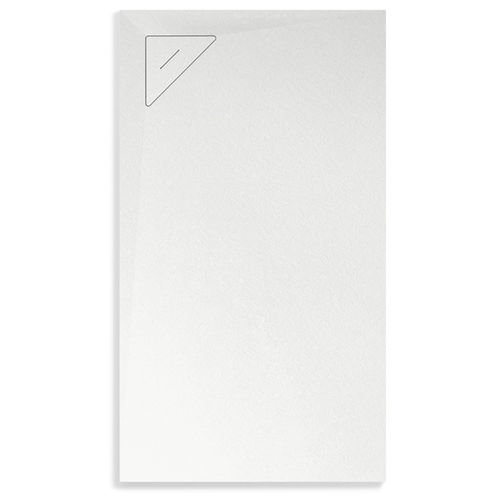 Receveur de douche d'angle - CORNER - Nuovvo - à poser / extra plat / en résine