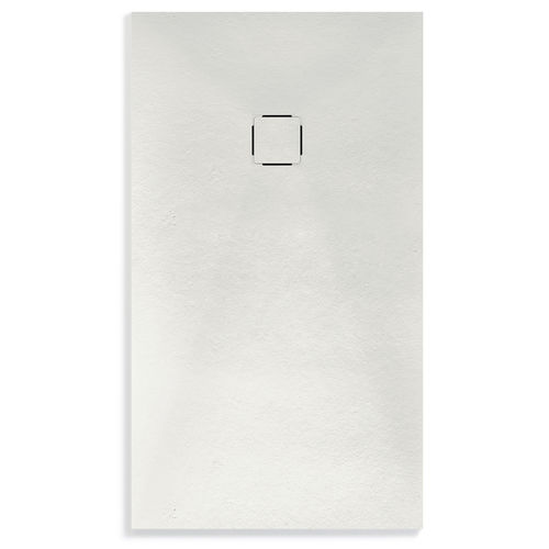 Receveur de douche rectangulaire - QUADRATTIA - Nuovvo - à poser / extra plat / en résine