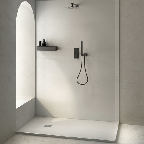 Receveur de douche rectangulaire - Slate - Nuovvo - à poser / extra plat / en résine