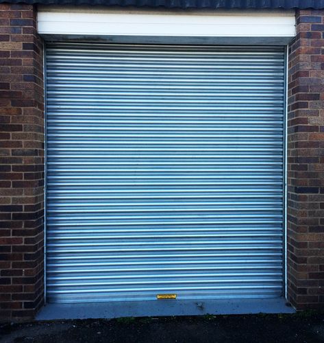 Volet roulant - Industrial Door Engineering - en acier galvanisé / de porte / de sécurité