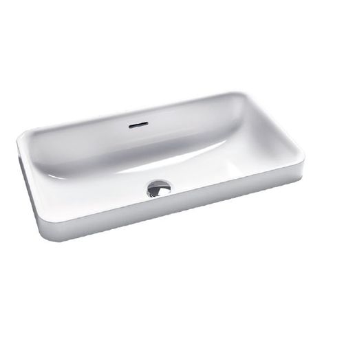 Vasque à poser - COPA - Decosan - en Corian® / rectangulaire / contemporaine