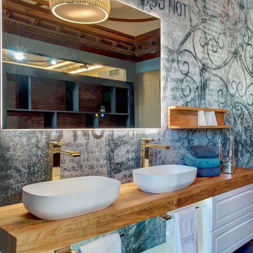 Meuble de salle de bain contemporain - ALMA  - Decosan - de style / résidentiel / pour hôtel