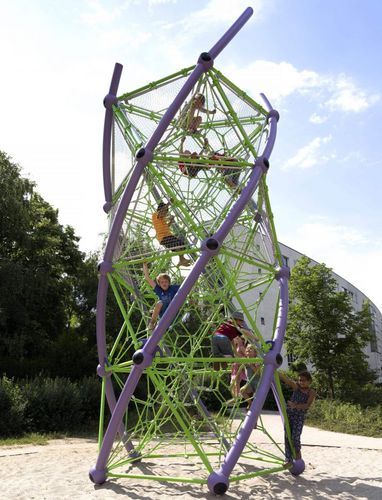 filet d'escalade pour aire de jeux - Berliner Seilfabrik GmbH & Co.