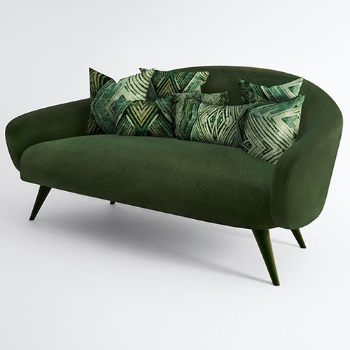 Canapé contemporain - Jade - Muranti - en velours / en coton / avec accoudoirs