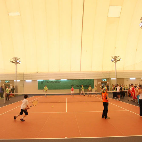 Structure gonflable pour terrain de tennis - SPORTS COMPLEX - HOLSTROY - pour terrain de sport