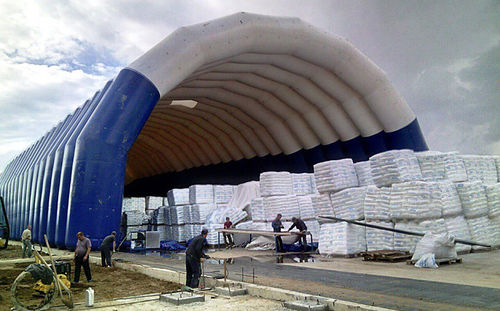 Structure gonflable pour stockage - STORAGE - HOLSTROY