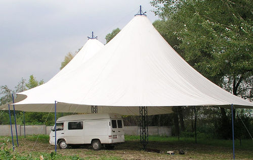 Structure d'ombrage en toile - ARROW - HOLSTROY - pour parking / pour aire de jeux / à usage industriel
