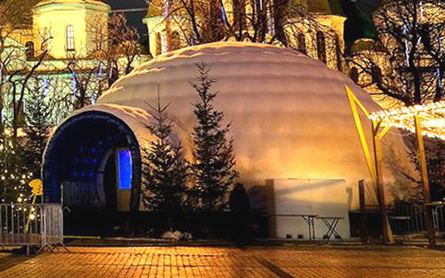 Structure gonflable pour le secteur événementiel - EXHIBITION HALL - HOLSTROY - pour espace public / pour exposition