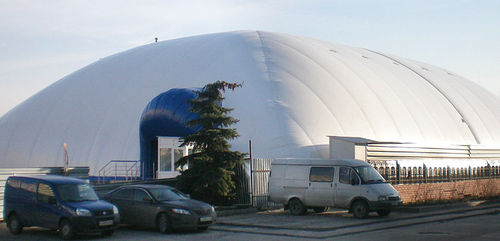 Structure gonflable pour espace public - ICE PALACE - HOLSTROY
