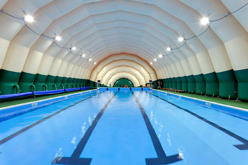 Structure gonflable pour couverture - HOLSTROY - pour piscine publique