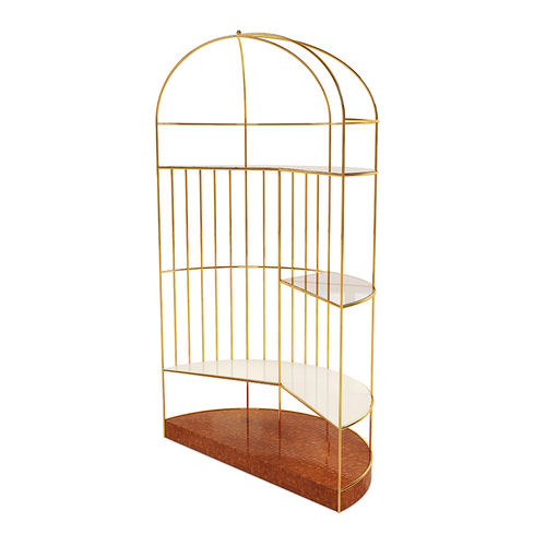 Bibliothèque contemporaine - GEORGINA - By Swans - professionnelle / en bois laqué / en placage de bois