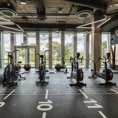 Revêtement de sol en caoutchouc - ENDURANCE - Pavigym - d'intérieur / pour salle de sport / professionnel