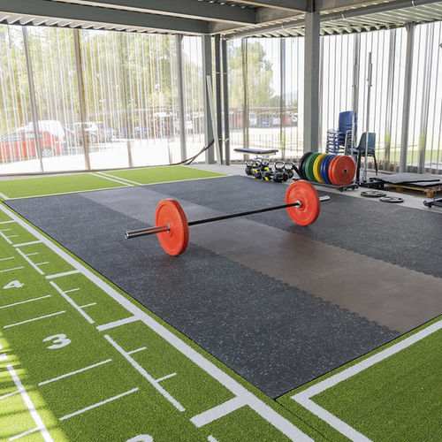 Revêtement de sol en caoutchouc - WEIGHTLIFTING - Pavigym - d'intérieur / pour salle de sport / professionnel