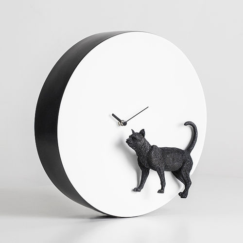 Horloge design original - MOON X CLOCK - Haoshi - murale / analogique / en résine