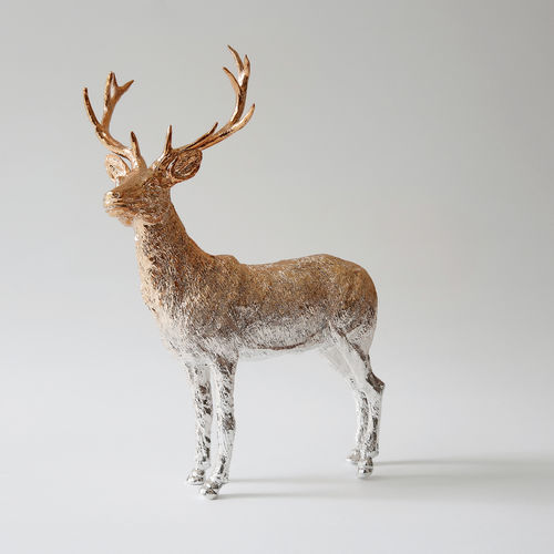 Presse-papier en résine - ANIMAL PAPERWEIGHT - ROSEGOLD - Haoshi