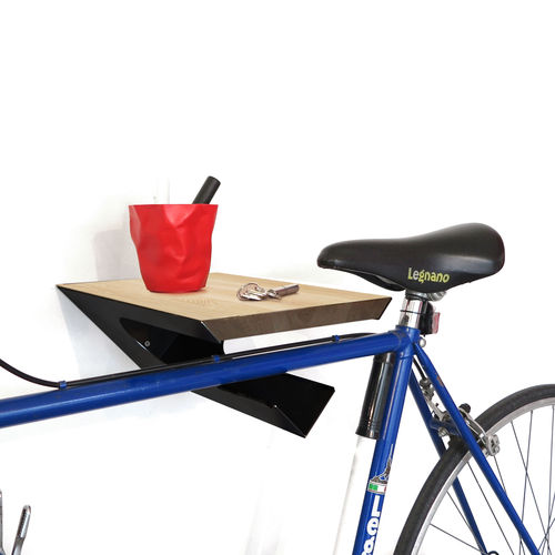 Accroche-vélo mural - IT1406B-1 - dESIGNoBJECT - vertical / design original / en acier à revêtement par poudre