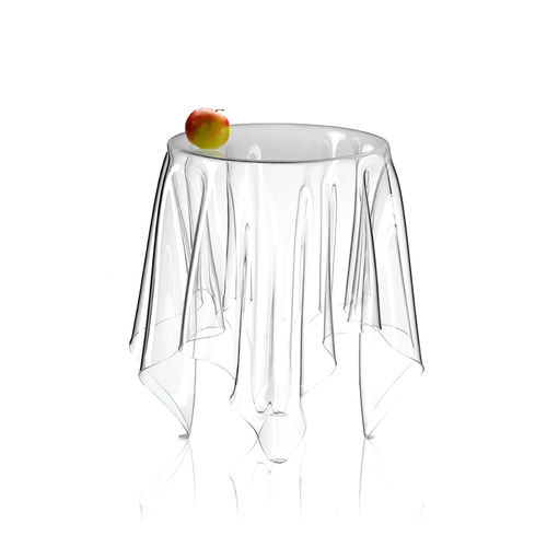 Table d'appoint design - IT10487 - dESIGNoBJECT - en polyméthacrylate / en méthacrylate / ronde