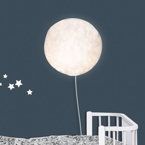 Applique murale design original - MOON - dESIGNoBJECT - d'intérieur / en Tyvek® / ronde
